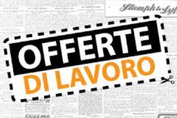 Bollettino offerte di lavoro del 15.09.2025