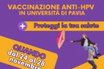 Vaccino anti-HPV presso l&#39;Universit&#224; di Pavia